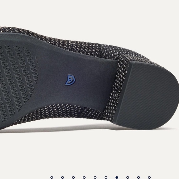 New Rothy’s The High Point Black Star Studded - Picture 8 of 11